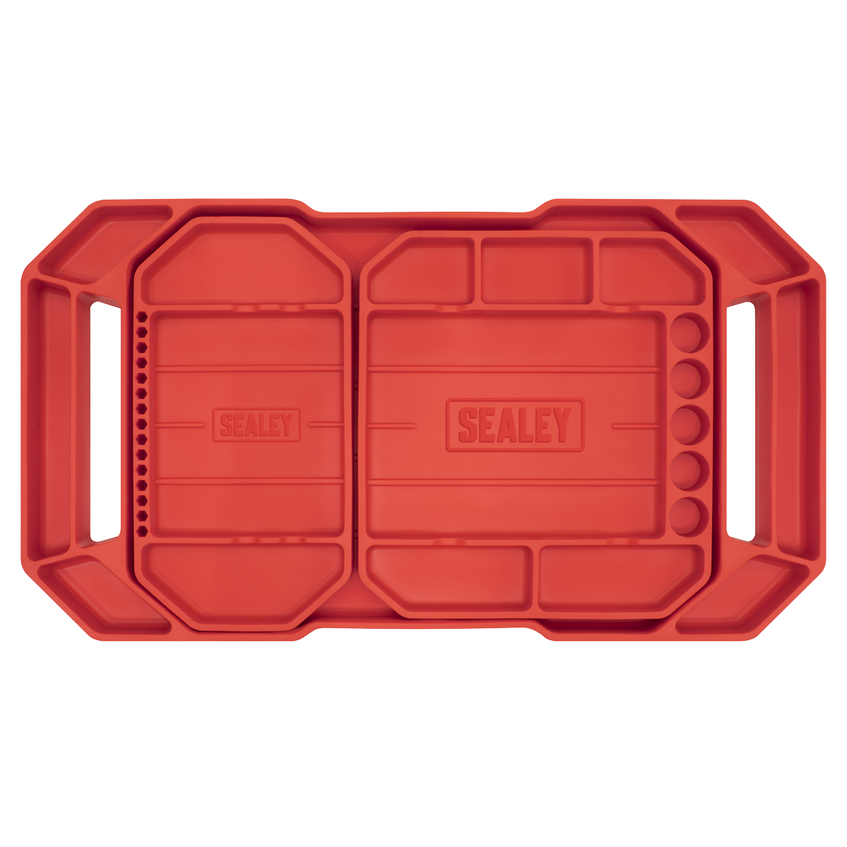 Sealey Flexible Tool Trays Non-Slip Oil & Water-Resistant Pack of 3 Pcs APNST4