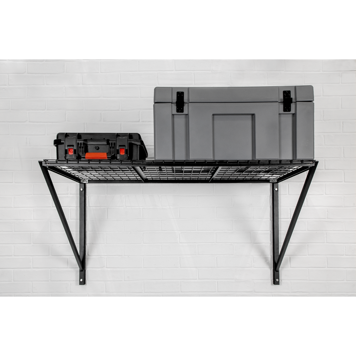 Sealey Heavy Duty Wall Mounted Storage Rack Weight Capacity 100kg APWSR01