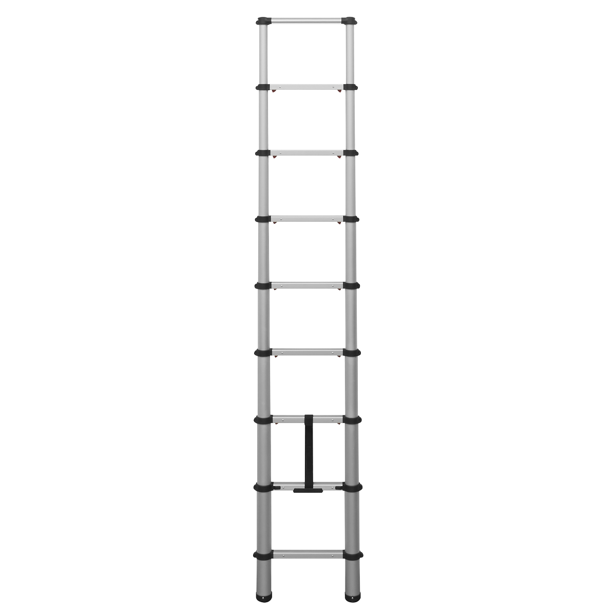 Sealey Aluminium Telescopic Ladder 9-Tread EN 131 Professional Lightweight ATL09