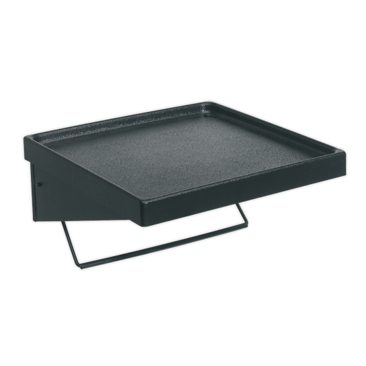 Sealey Side Shelf & Roll Holder For AP24 Series Tool Chest Box Black AP24ACC2