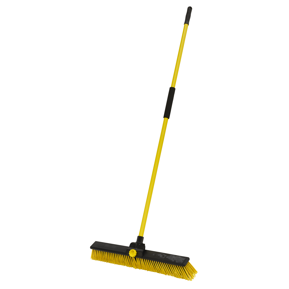 Sealey Bulldozer Yard Broom 24" 600mm Hard Wearing Sweeper + Steel Handle BM24HX