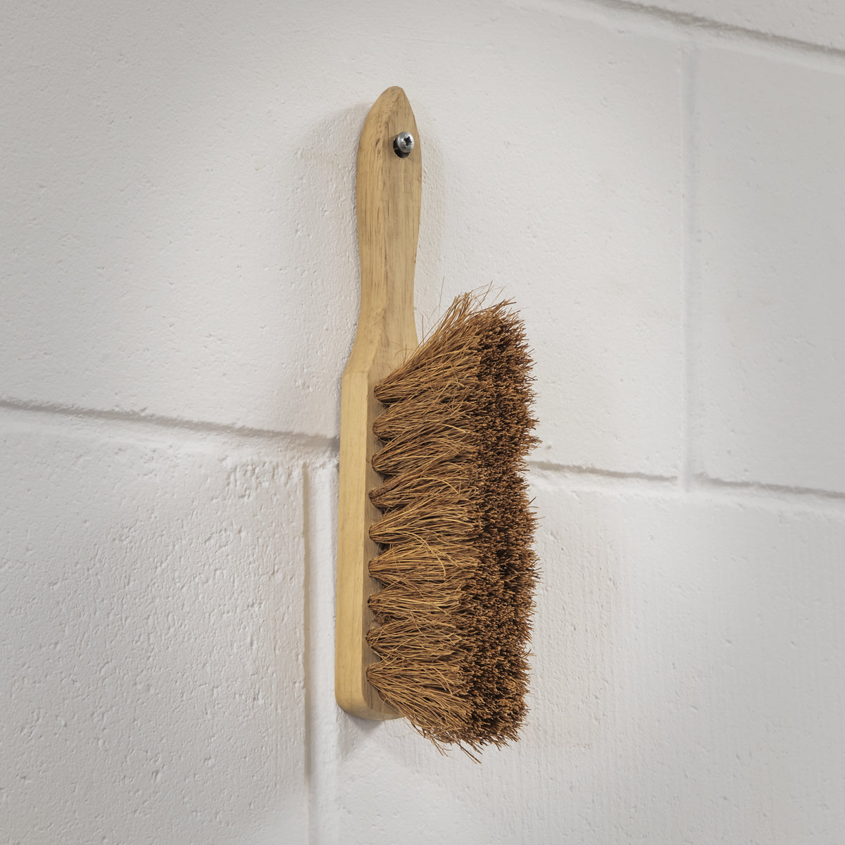 Sealey Hand Brush 11" 280mm Soft Bristle Hardwood With Ergonomic Handle BM25S