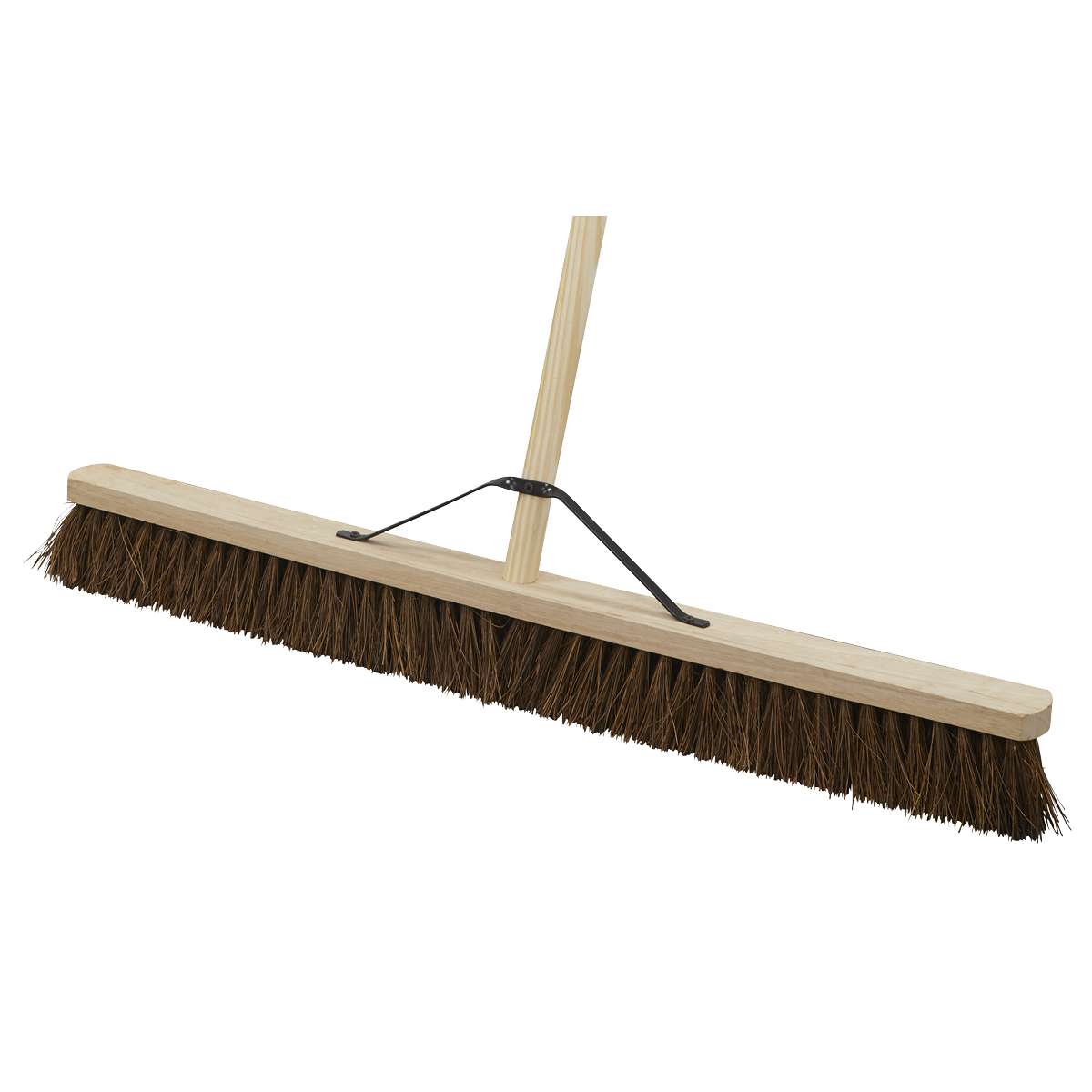 Sealey Broom 36" 900mm Stiff Hard Bristle Sweeper For Indoor & Outdoor BM36H