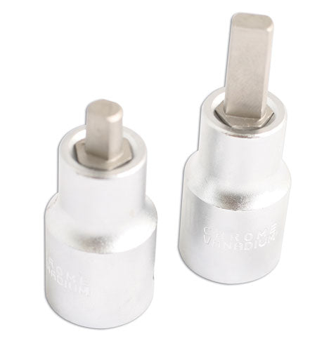 LASER 3396 Strut Nut Tool 2 Pieces 1/2" Drive 5mm x 60mm 5.5mm x 47mm Hand Tool