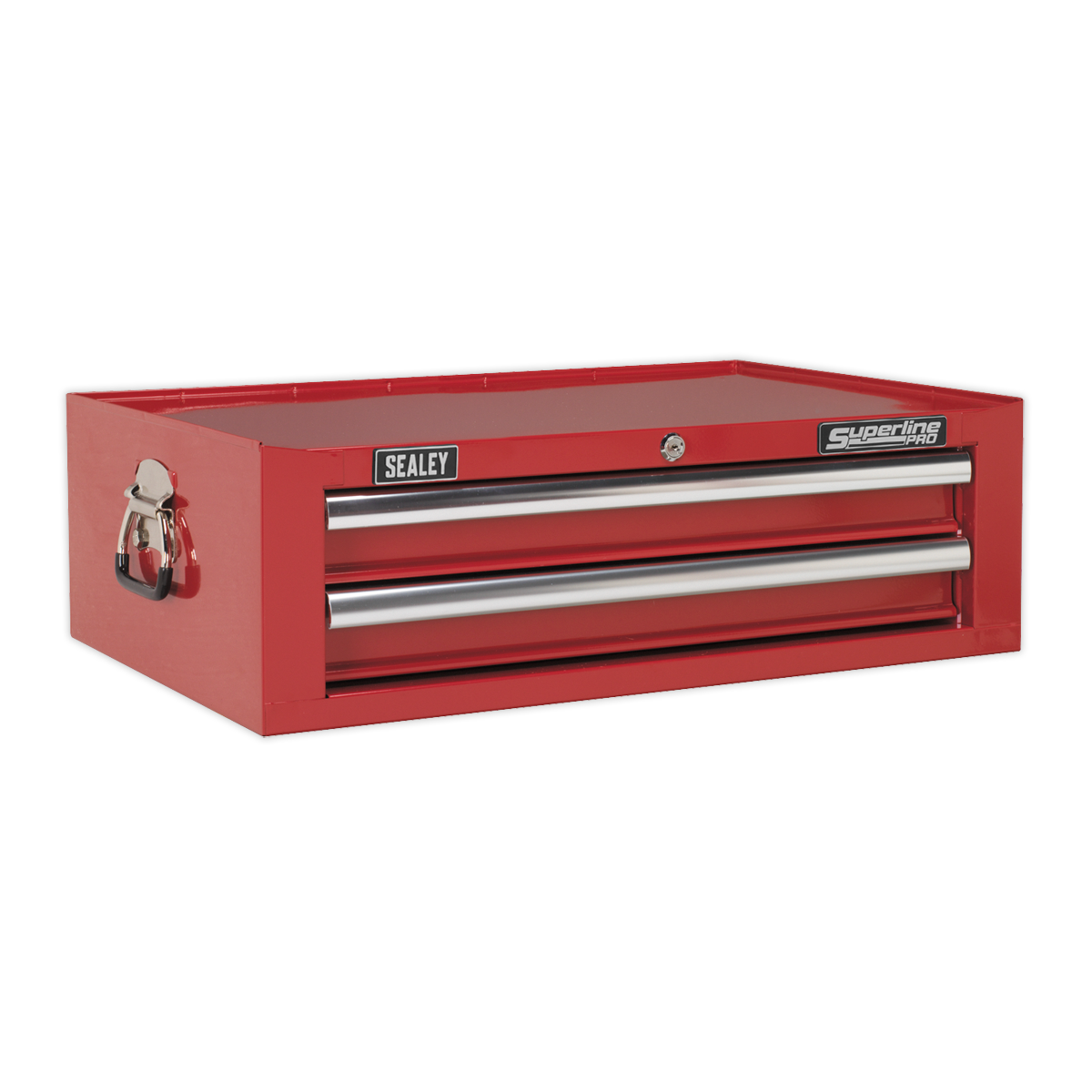Sealey Add-On Chest 2 Drawer With Ball Bearing Runners Tool Storage Red AP26029T