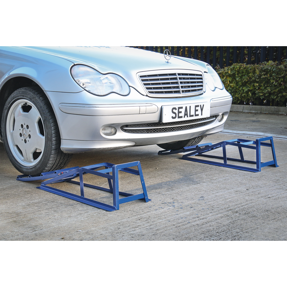 Sealey Steel Construction Car Ramp Extensions 400kg Each/800kg per Pair CAR2001