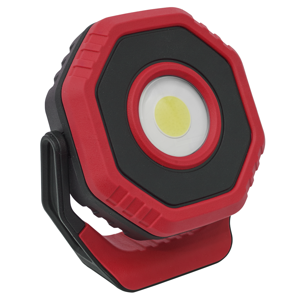 Sealey Rechargeable Pocket Floodlight Red 7W COB LED Magnet 360 Degree LED700PR