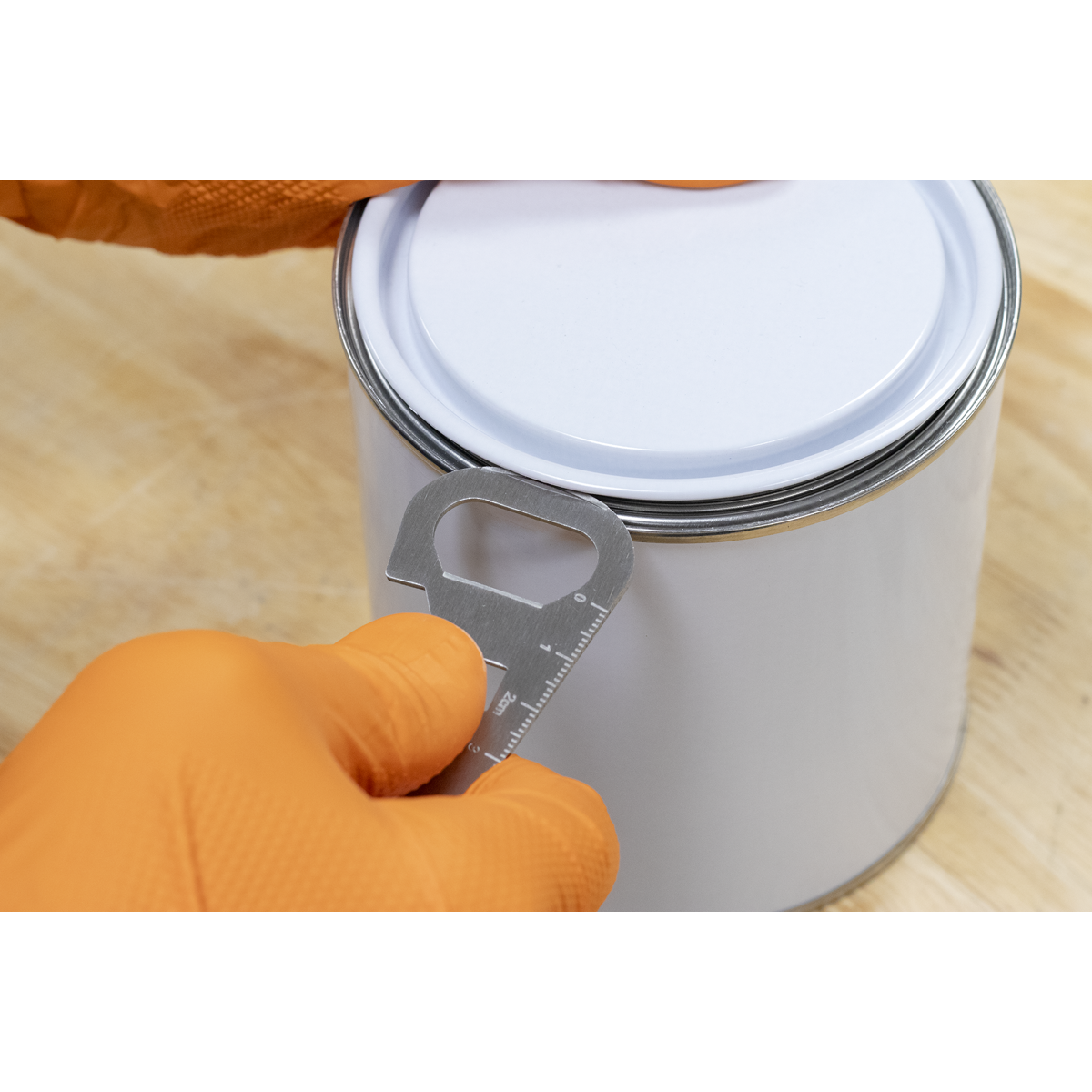 Sealey Paint Can Opener Multi-Tool 7-in-1 Versatile Stainless Steel Pocket-Sized