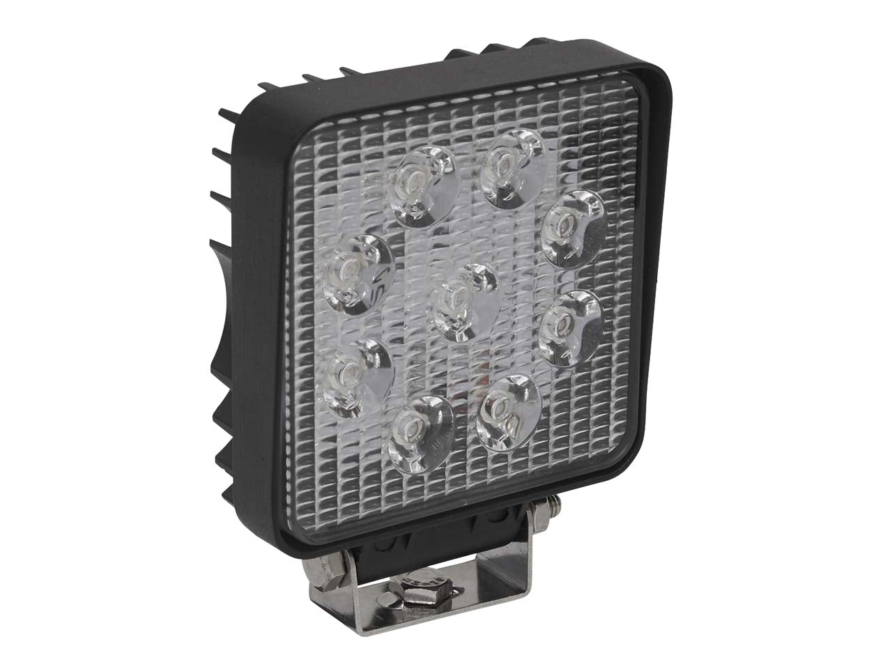 Sealey Square Work Light Lamp 27W SMD LED 2160 Lumens Mounting Bracket LED3S