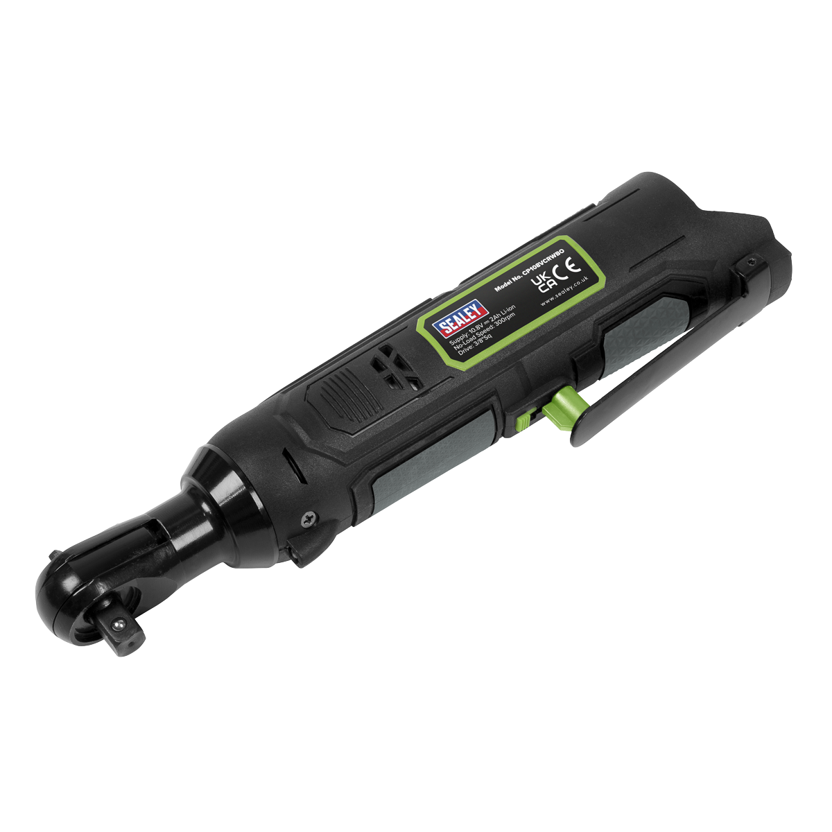 Sealey Cordless Ratchet Wrench 3/8" Square Drive 10.8V - Body Only CP108VCRWBO
