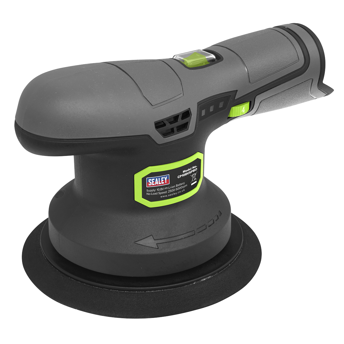 Sealey 150mm Dual Action Sander Polisher 10.8V SV10.8 Body Only CP108VSPBO