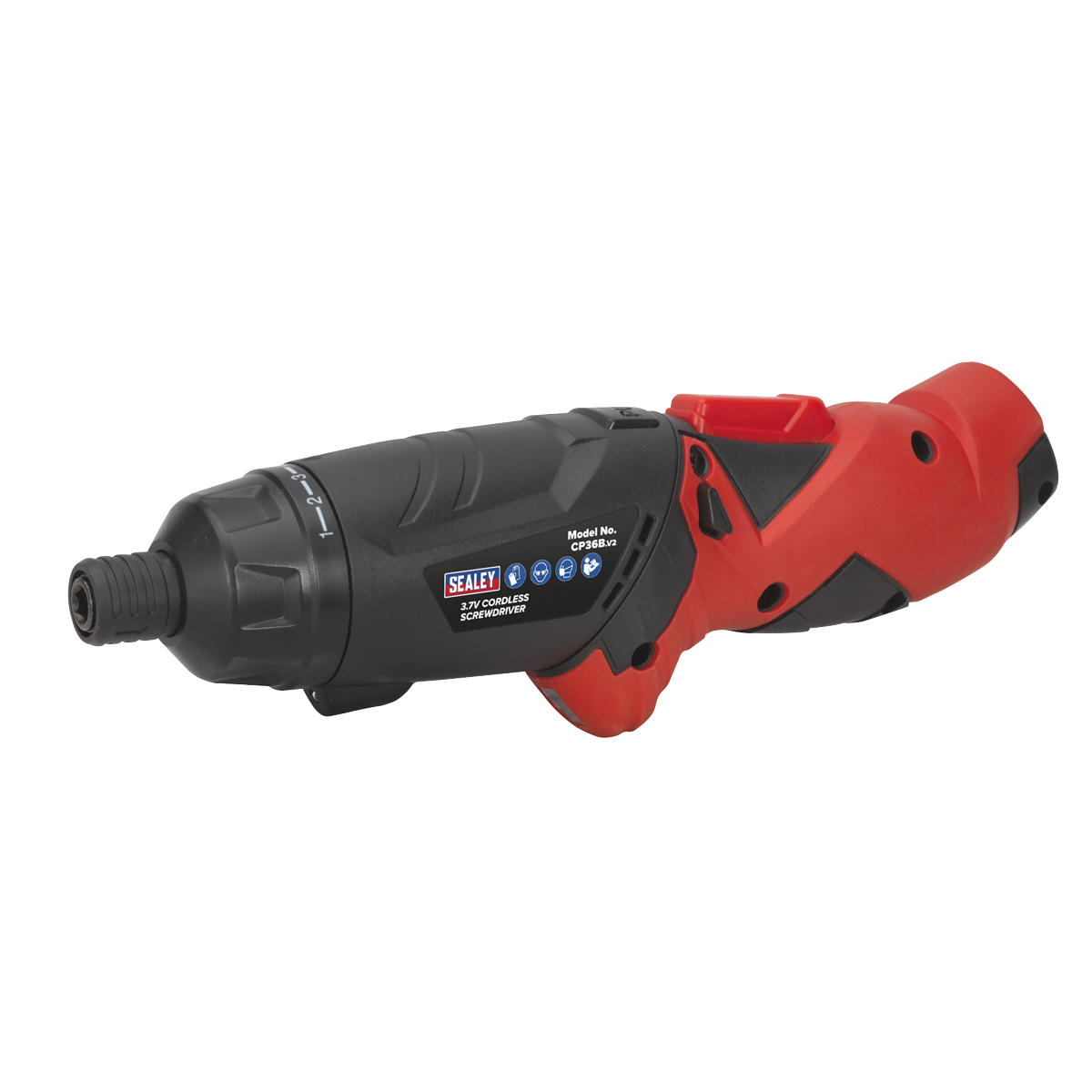 Sealey 3.6V Compact Cordless Screwdriver Set 26 Pieces With LED Worklight CP36B