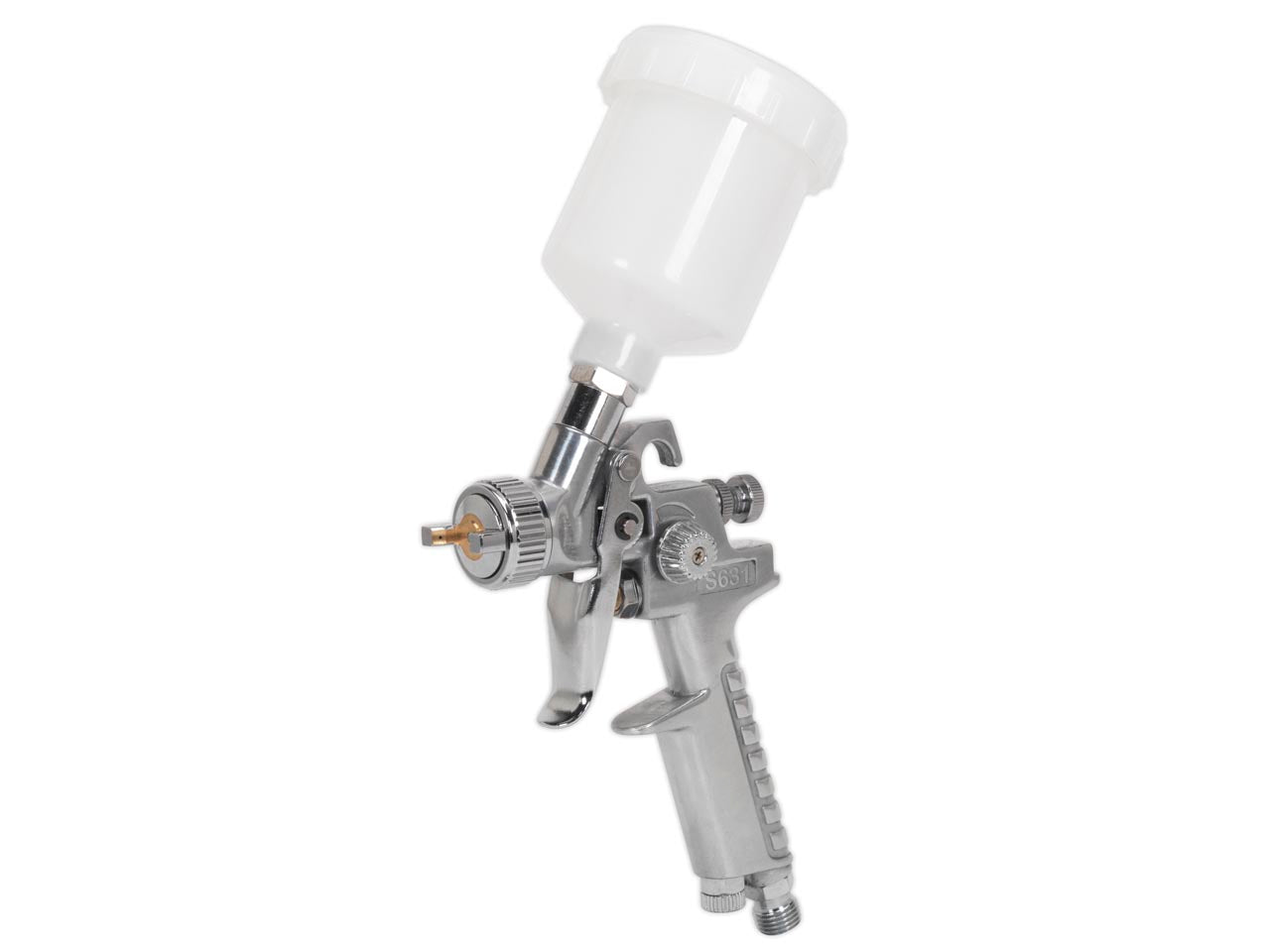 Sealey Spray Gun Touch-Up Gravity Feed 1mm Standard Set-Up General Purpose S631