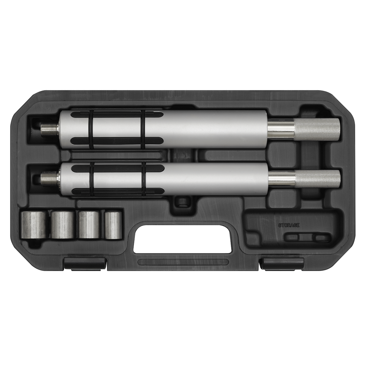 Sealey Clutch Alignment Set Commercial With Spigot Adaptors Ø20/25/27/30mm CV031