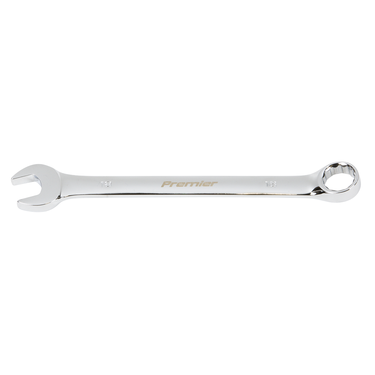 Sealey Combi Spanner Chrome Vanadium Steel With Polished Mirror Finish 18mm CW18