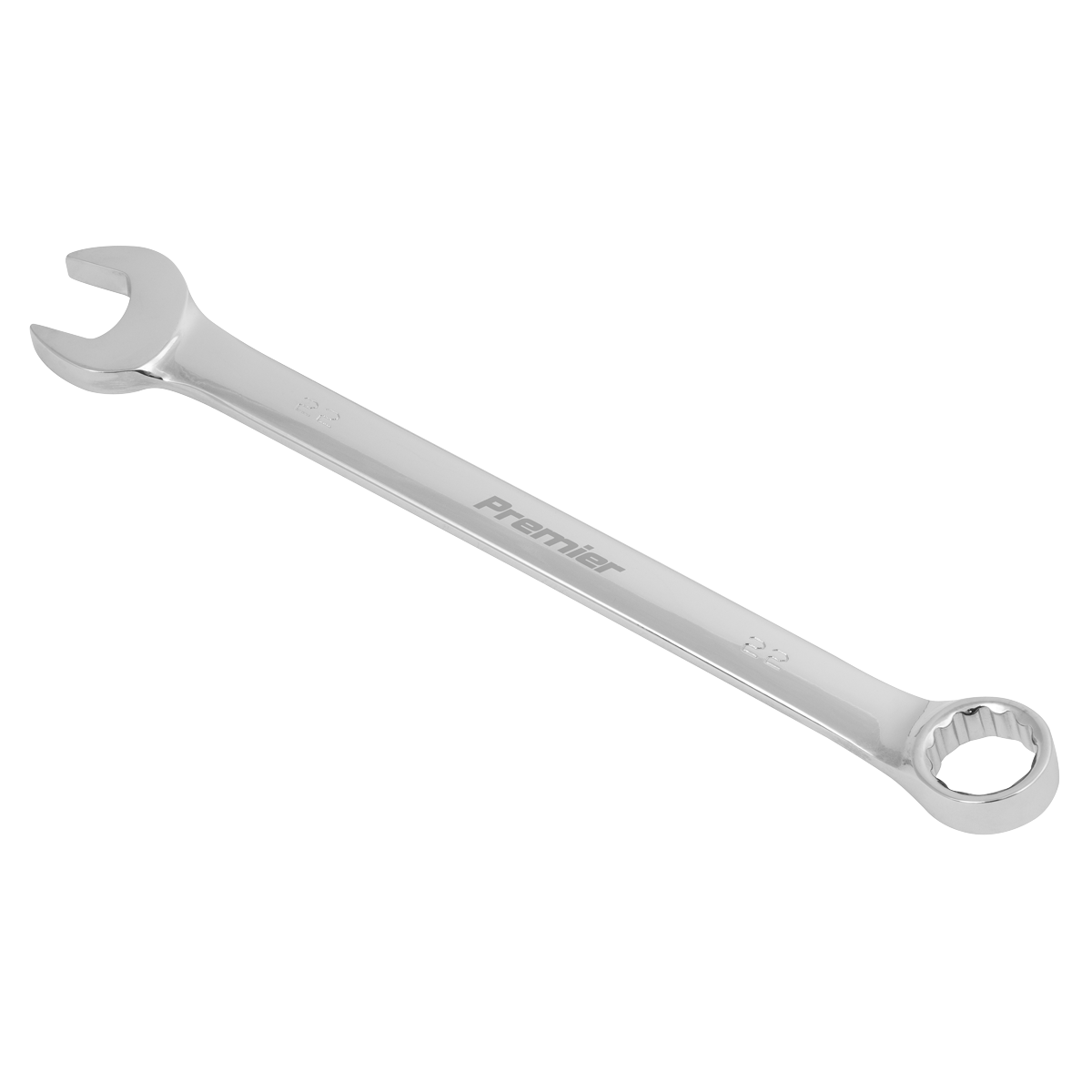 Sealey Combi Spanner Chrome Vanadium Steel With Polished Mirror Finish 22mm CW22