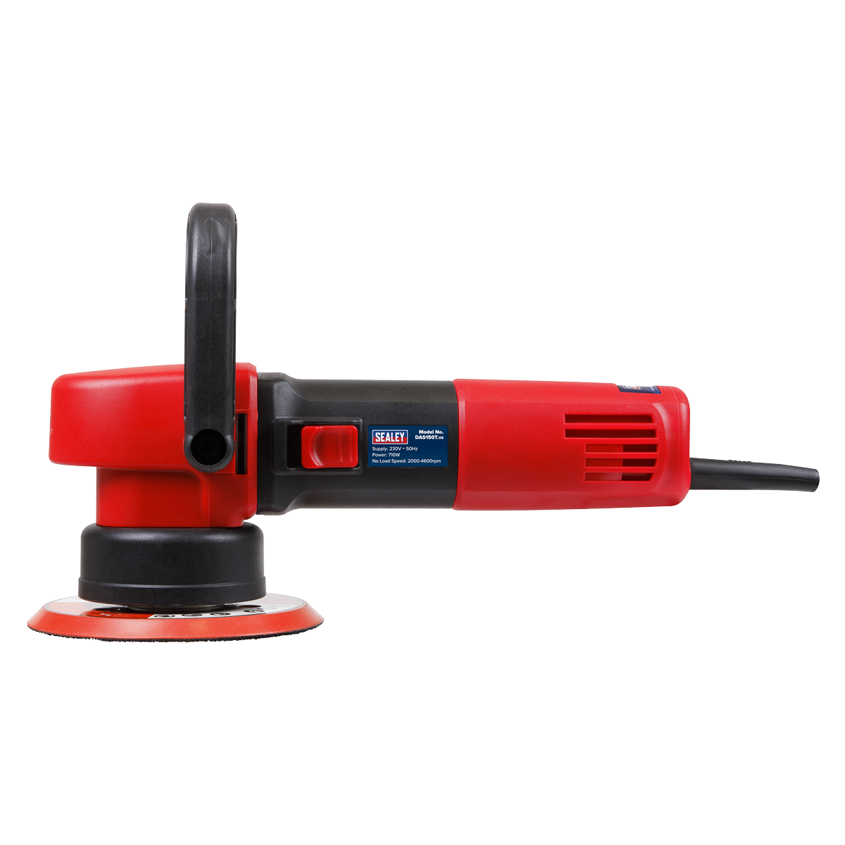 Sealey 240V 150mm Random Orbital Sander Variable Speed 2000-4600rpm DAS150T