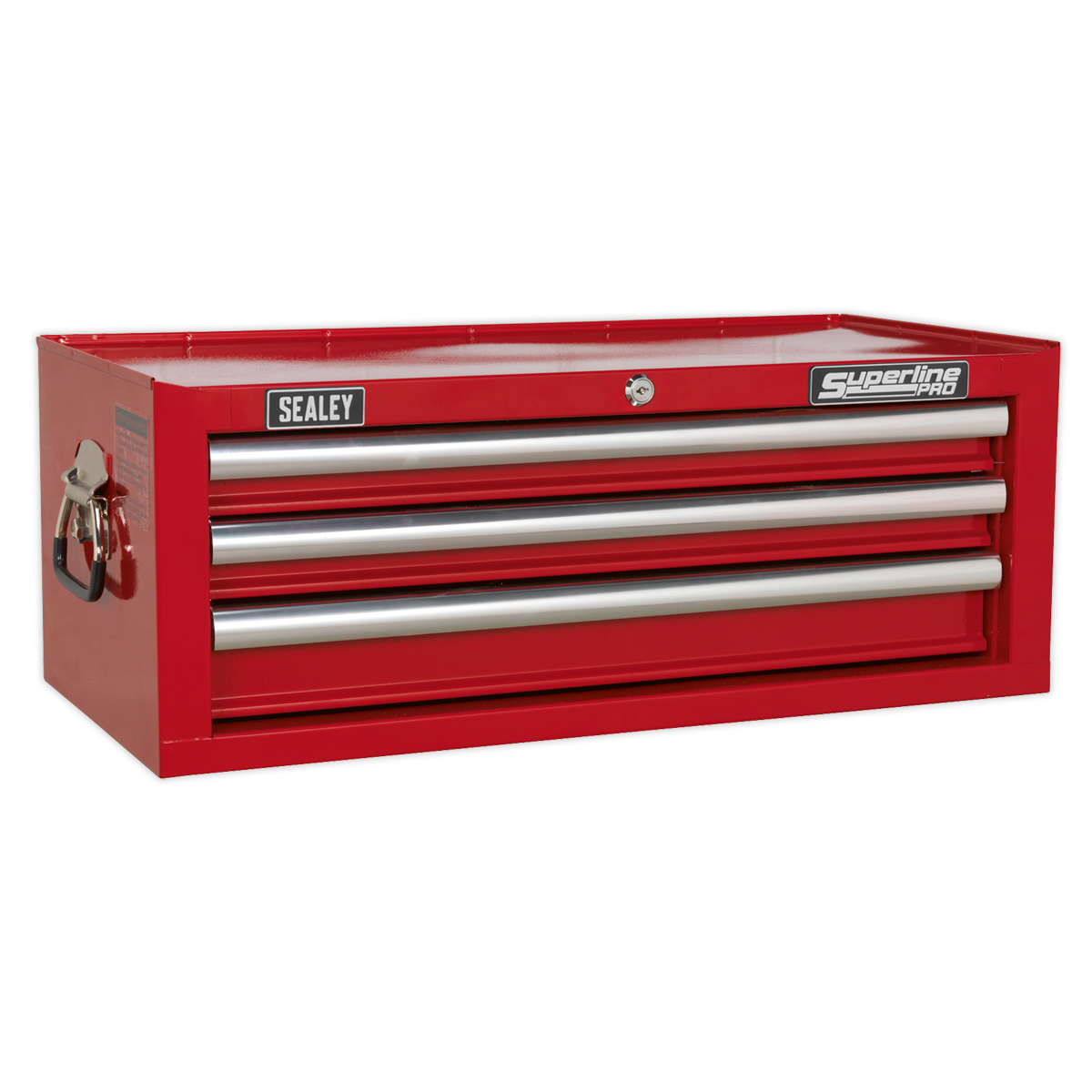 Sealey Add-On Chest 3 Drawer With Ball Bearing Runners Tool Storage Red AP33339