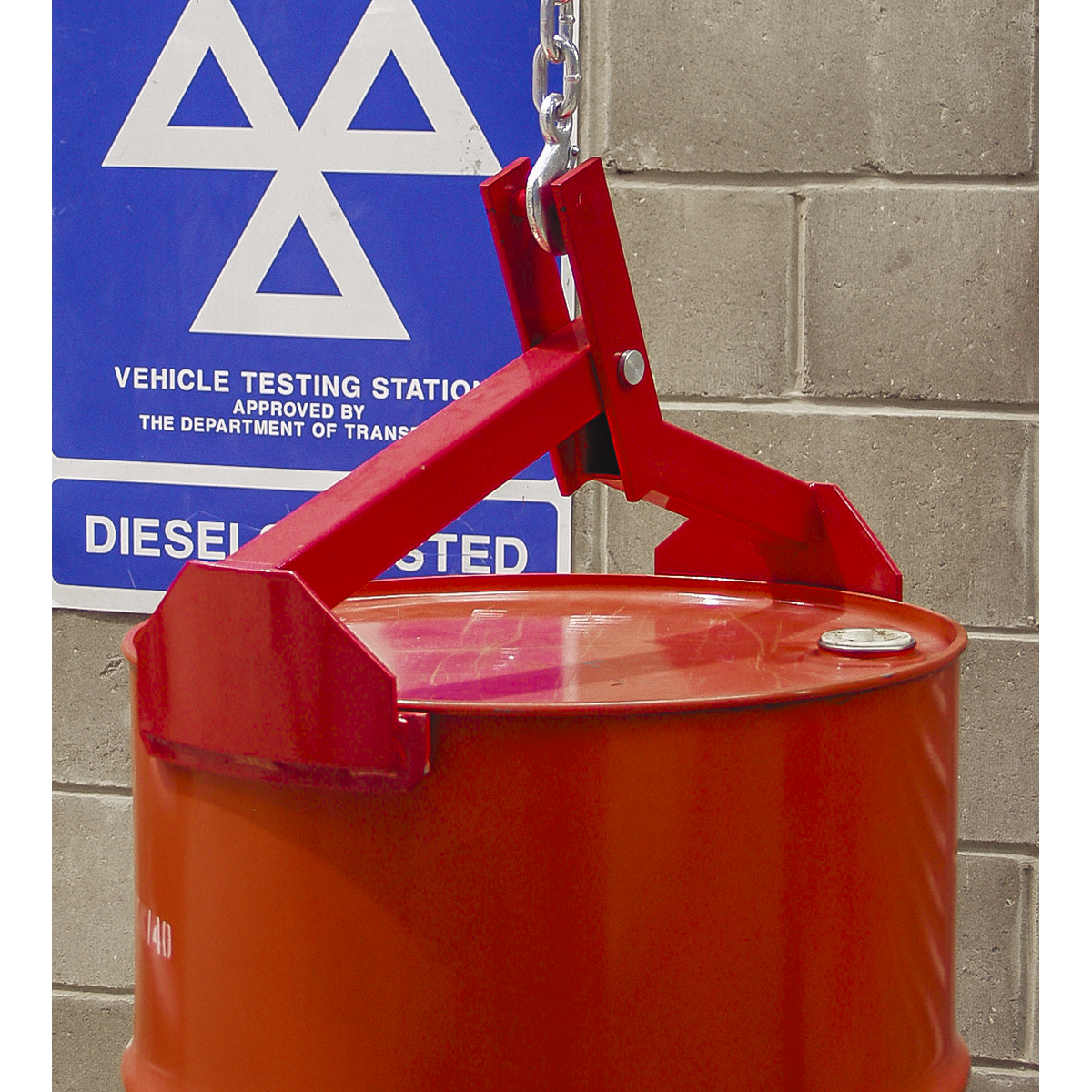 Sealey Drum Grab wirh Heavy Duty Steel Construction 350kg Capacity DG01
