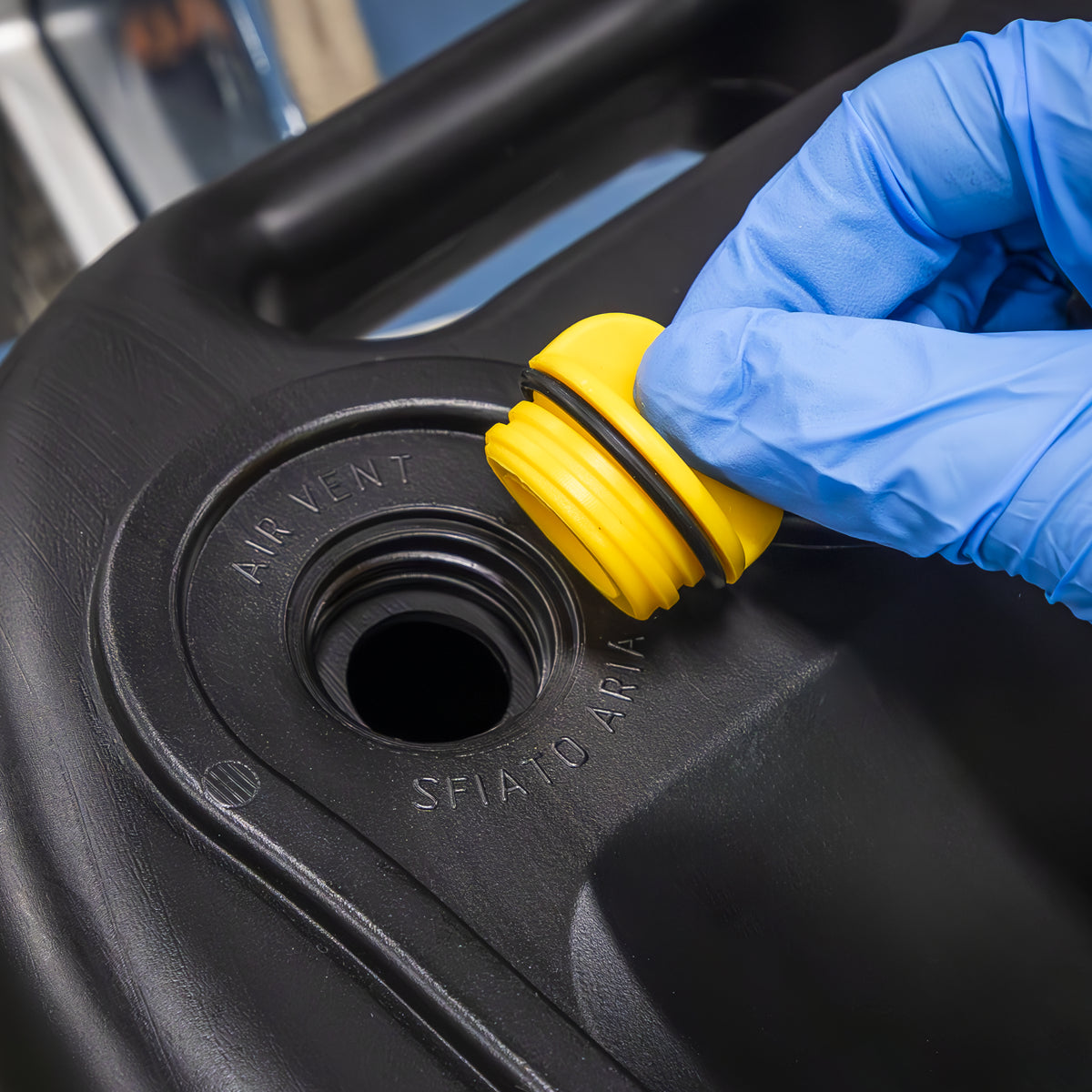 Sealey Oil/Fluid Drain & Recycle Container 10 Litres With Large Handles DRP07