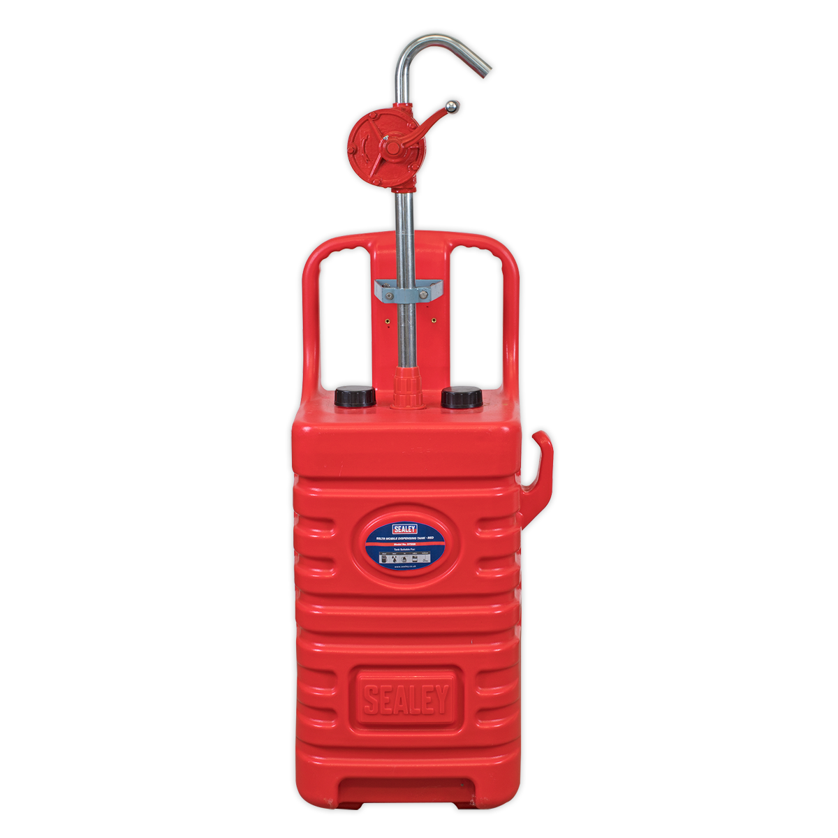 Sealey Mobile Dispensing Tank 55 Litres With Oil Rotary Pump - Red DT55RCOMBO1