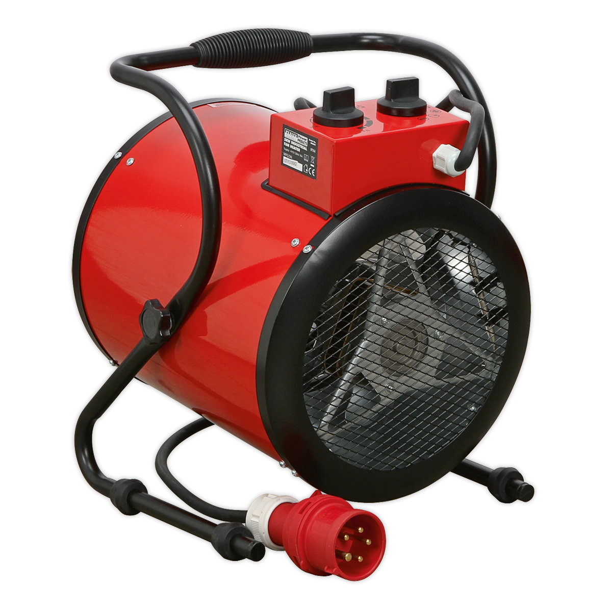 Sealey Industrial Fan Heater With Auto Cooling System 5kW 415V 3-Phase EH5001