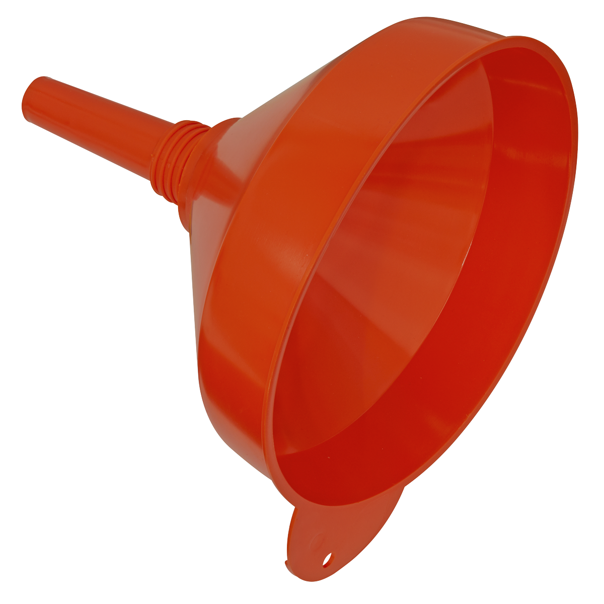 Sealey Ø200mm Fixed Spout Funnel With Filter & Rigid Straight Spout F2