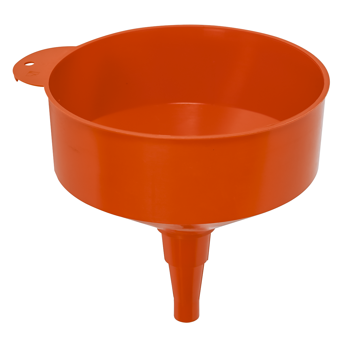 Sealey Ø250mm Fixed Spout Funnel With Filter & Rigid Straight Spout F3