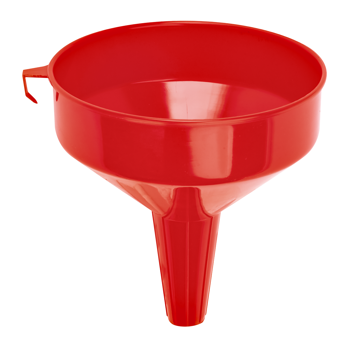 Sealey Ø185mm Large Fixed Spout Funnel With Integral Side Hook - Orange F4