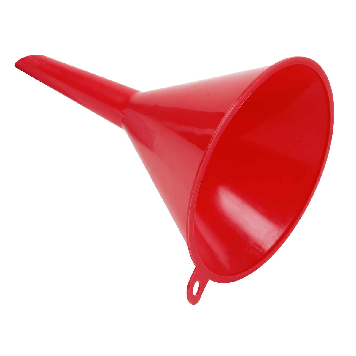 Sealey 4 Pieces Economy Fixed Spout Small Polyethylene Funnel Set - Red F92