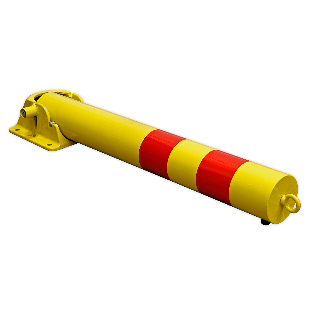 Sealey 900mm Folding Bollard With Lock & 200 x 220mm Base Plate FBOL900