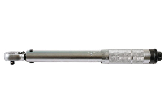 LASER 3451 Torque Wrench 1/4" Square Drive 5Nm-25Nm Hand Tool Garage Workshop