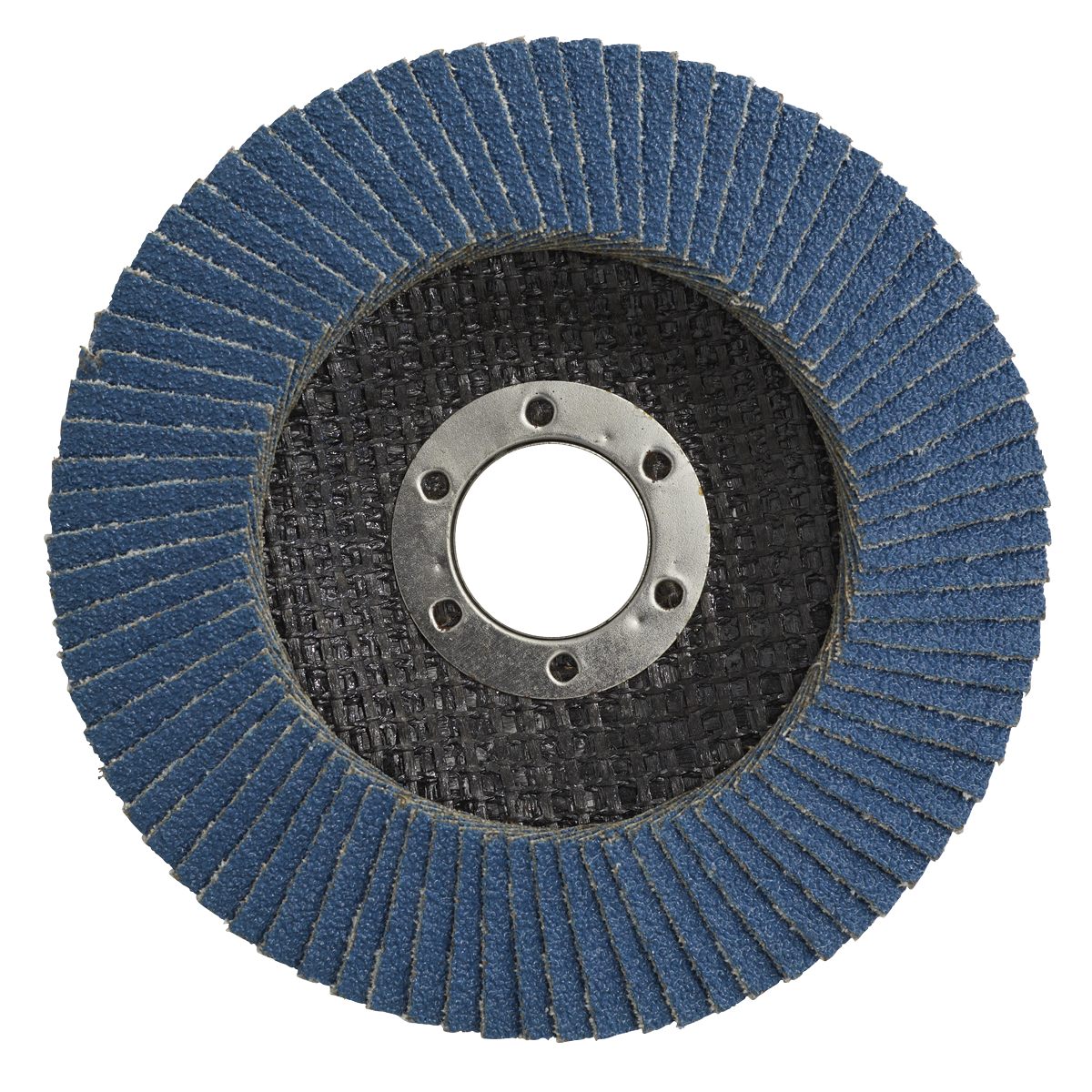 Sealey 80 Grit Flap Discs Zirconium 115mm 22mm Bore 10 Pieces FD1158010