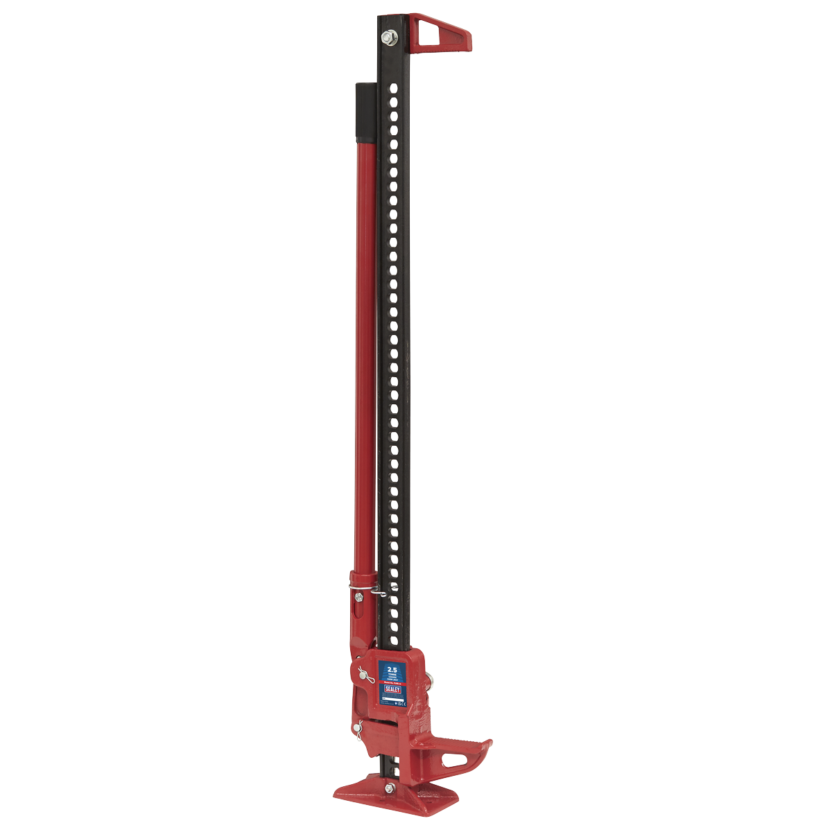 Sealey Farm Jack With Reversible Ratchet Mechanism 1200mm 2500kg Capacity FJ48
