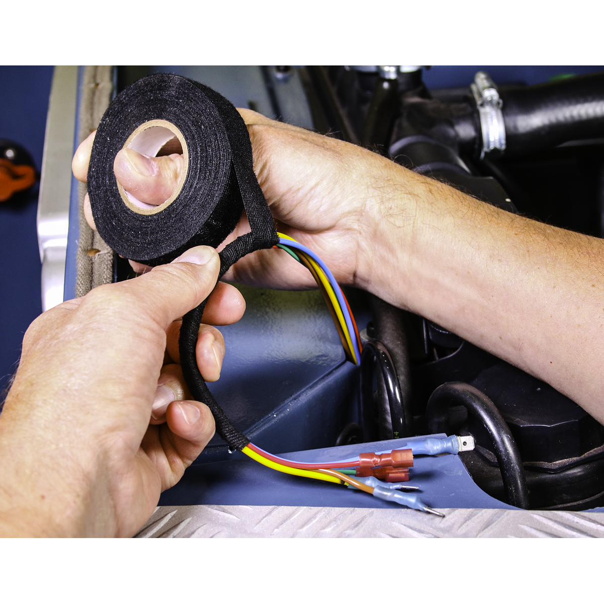 Sealey Fleece Tape 19mm x 15m Black -40C - 105C Temperature Range FT01