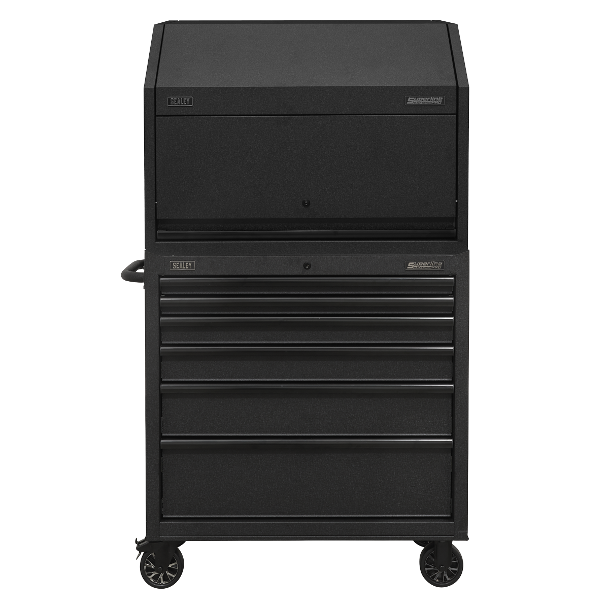 Sealey 915mm Hutch Toolbox & Rollcab Combo Heavy Duty Black AP36HBESTACK