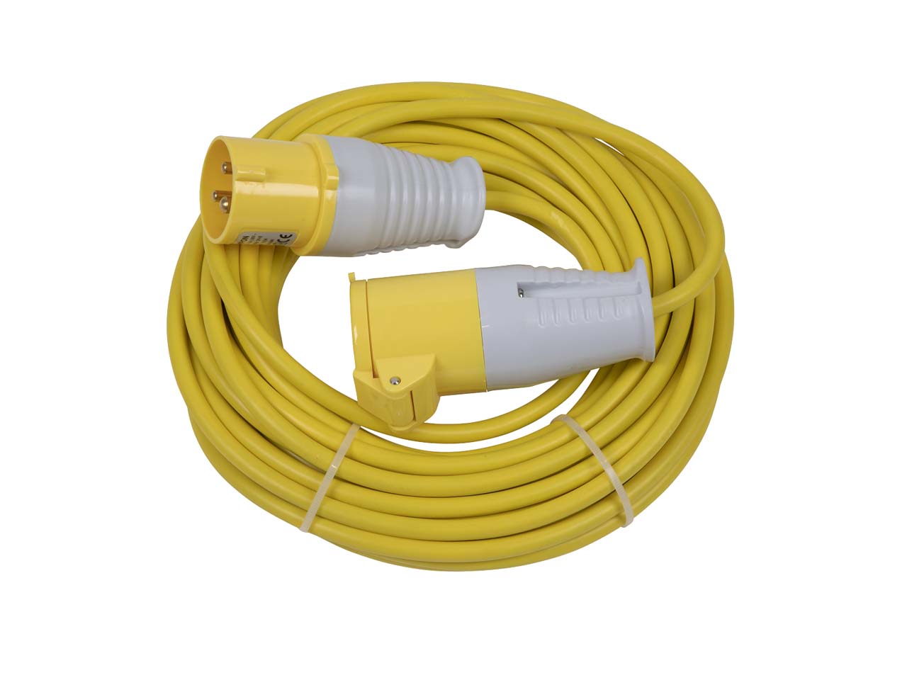 Sealey Extension Lead Cable 14m Length 110V 16A 1.5mm IP44 - Yellow EL15110
