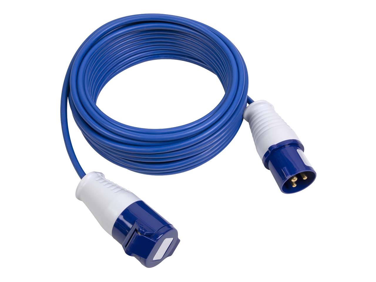 Sealey Extension Lead Cable 14m Length 230V 16A 1.5mm IP44 Rated Blue EL1523016