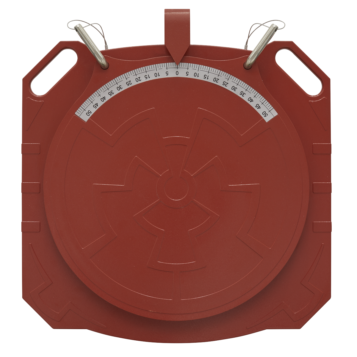 Sealey Steering Turntables Pair Maximum Loading 4000kg per Pair - Red GA44