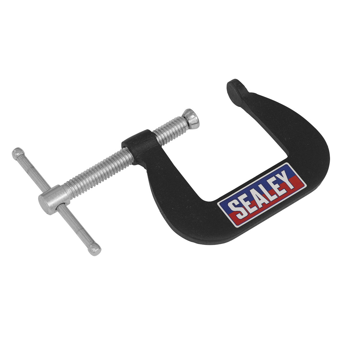 Sealey Junior C-Clamp Set 38mm x 38mm Jaw Opening/Throat Depth 8 Pieces GCC03