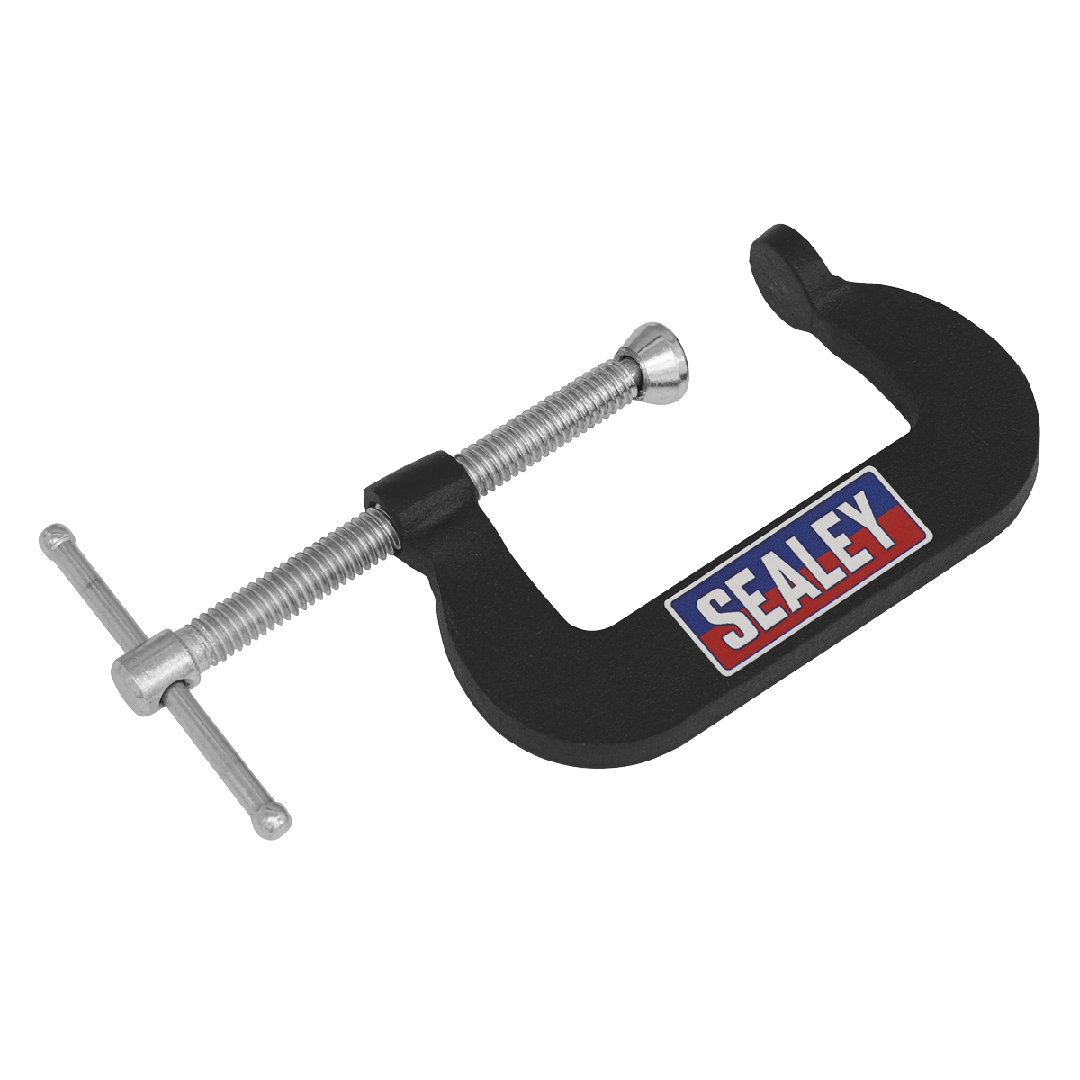 Sealey Junior C-Clamp Set 51mm x 32mm Jaw Opening/Throat Depth 4 Pieces GCC06