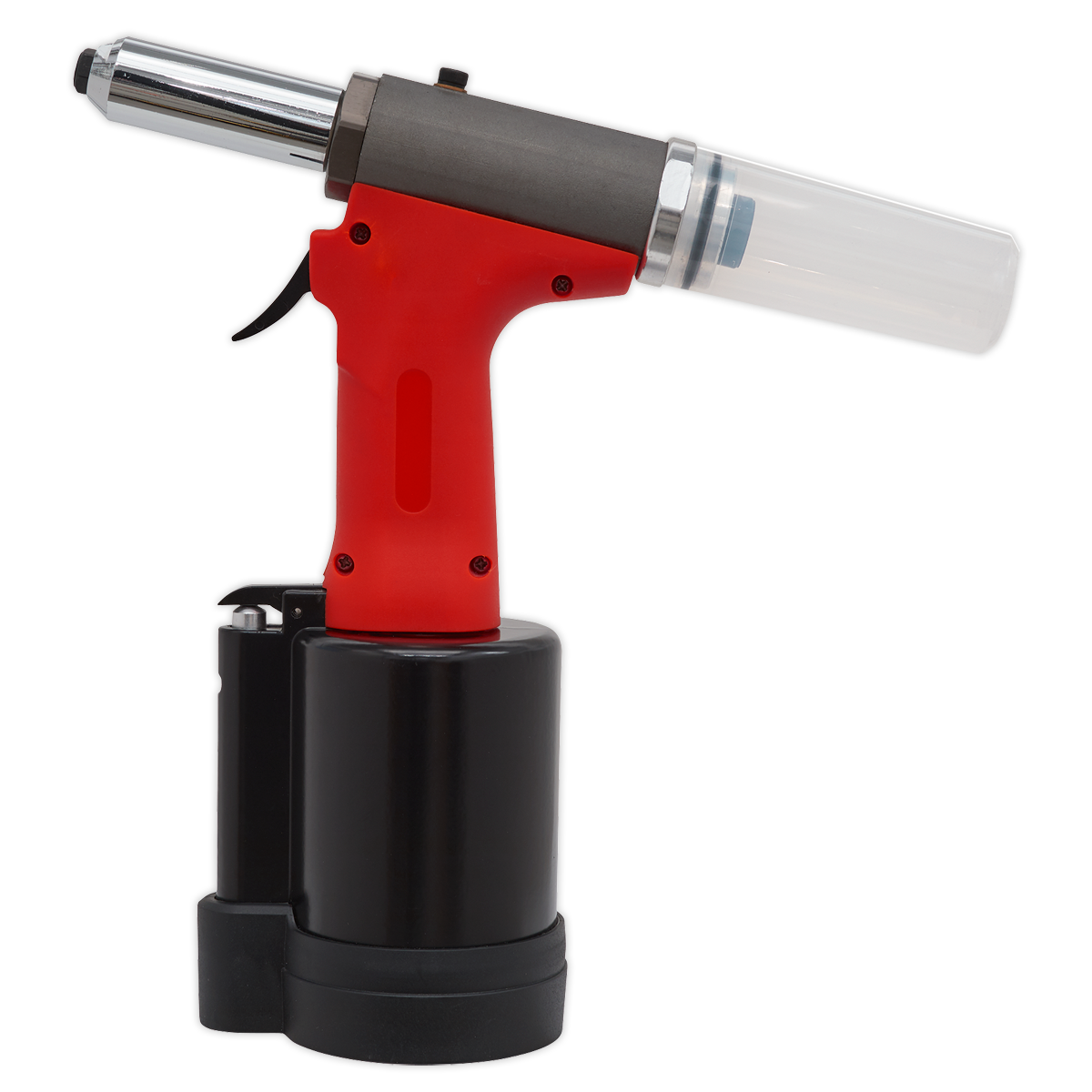 Sealey Air Hydraulic Riveter With Four Riveting Nozzles & Two Spanners GSA312