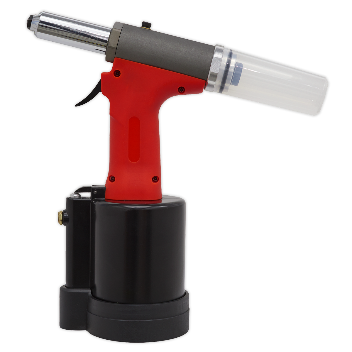 Sealey Heavy Duty Air Hydraulic Riveter With Five Riveting Nozzles GSA314