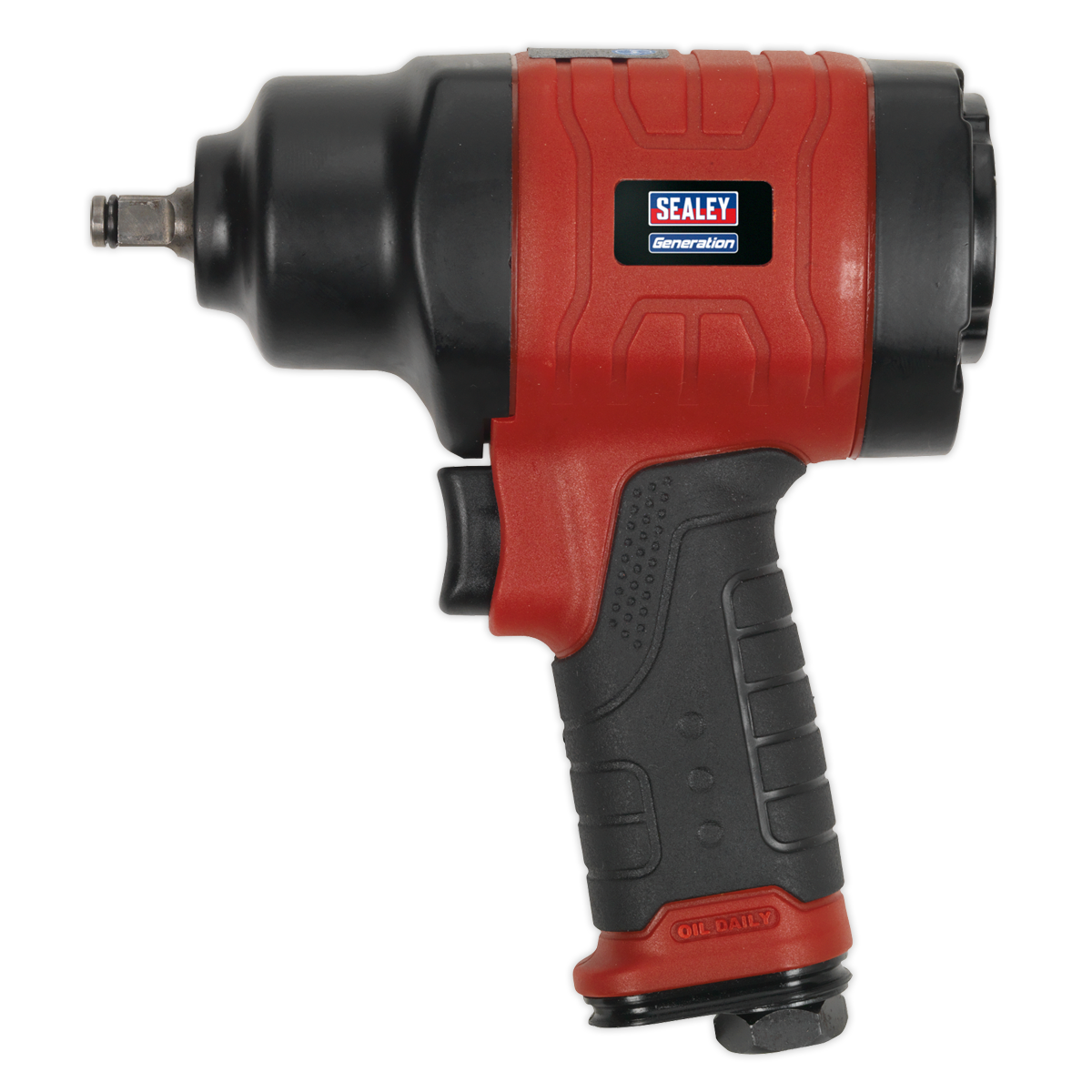 Sealey Composite Air Impact Wrench 3/8" Square Drive Twin Hammer GSA6000