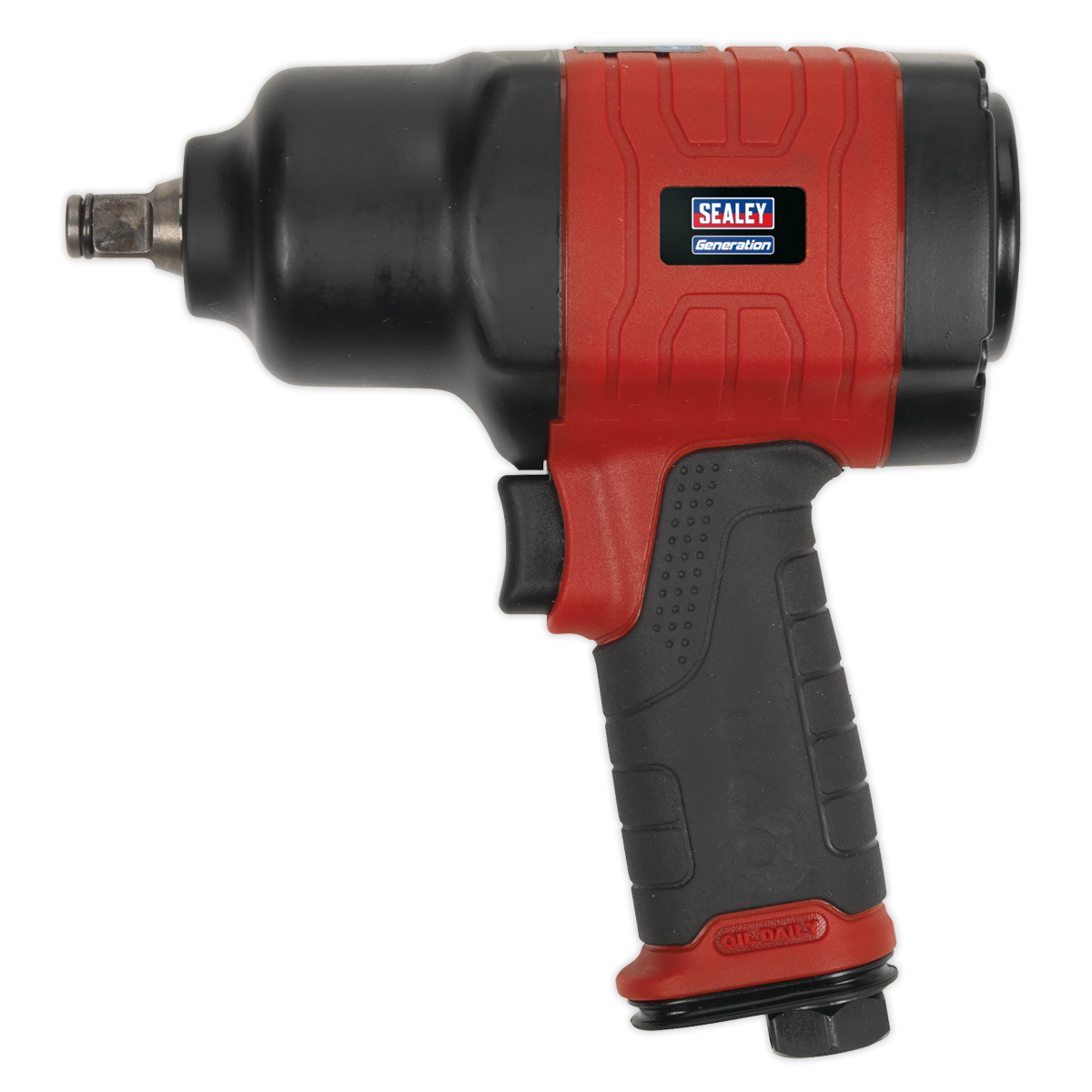 Sealey Composite Air Impact Wrench 1/2" Square Drive Twin Hammer GSA6002