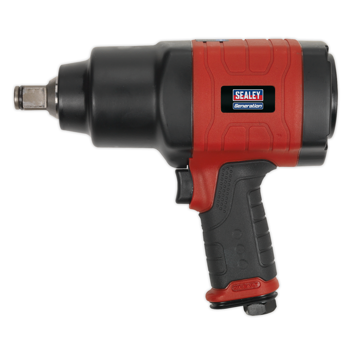 Sealey Composite Air Impact Wrench 3/4" Square Drive Twin Hammer GSA6004