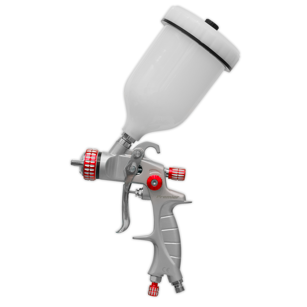 Sealey Professional HVLP Gravity Feed Spray Gun - 1.3mm Set-Up 600mL HVLP01