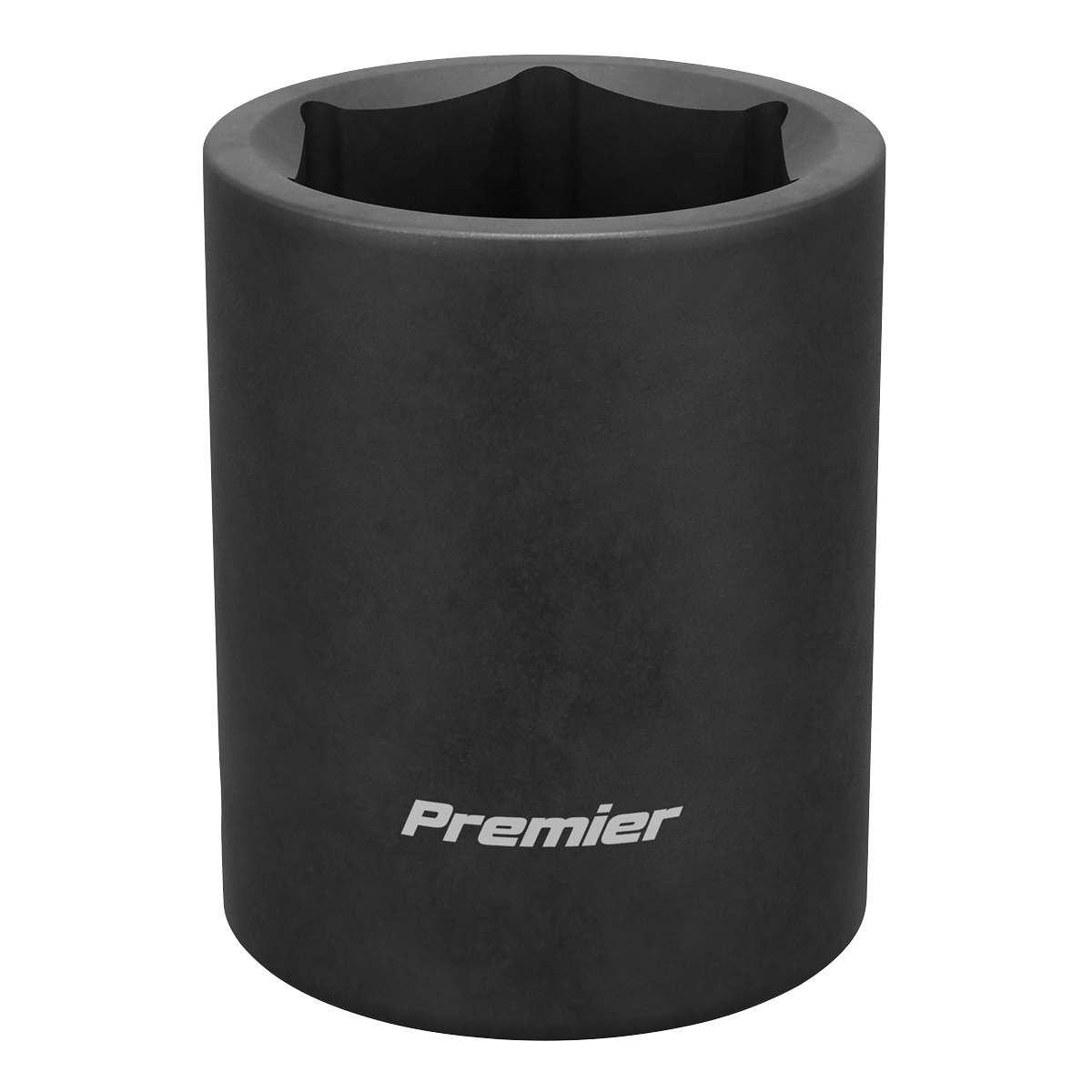 Sealey Impact Socket 22mm 1/2" Square Drive Chrome Vanadium Black IS1222