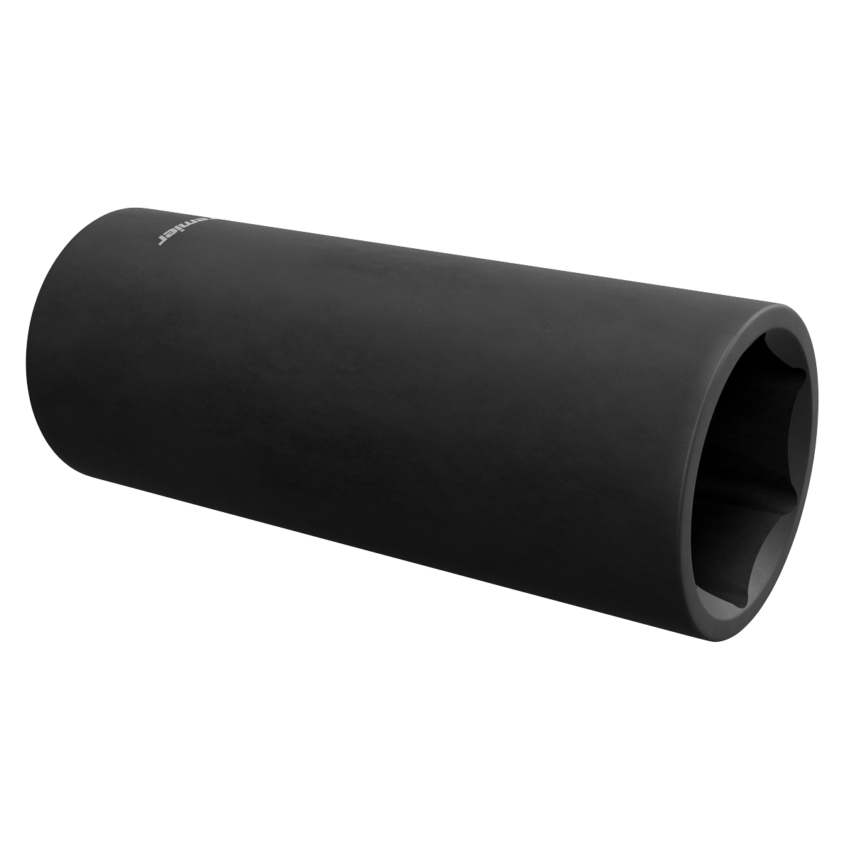 Sealey Impact Socket 22mm Deep 1/2" Square Drive Chrome Vanadium Black IS1222D