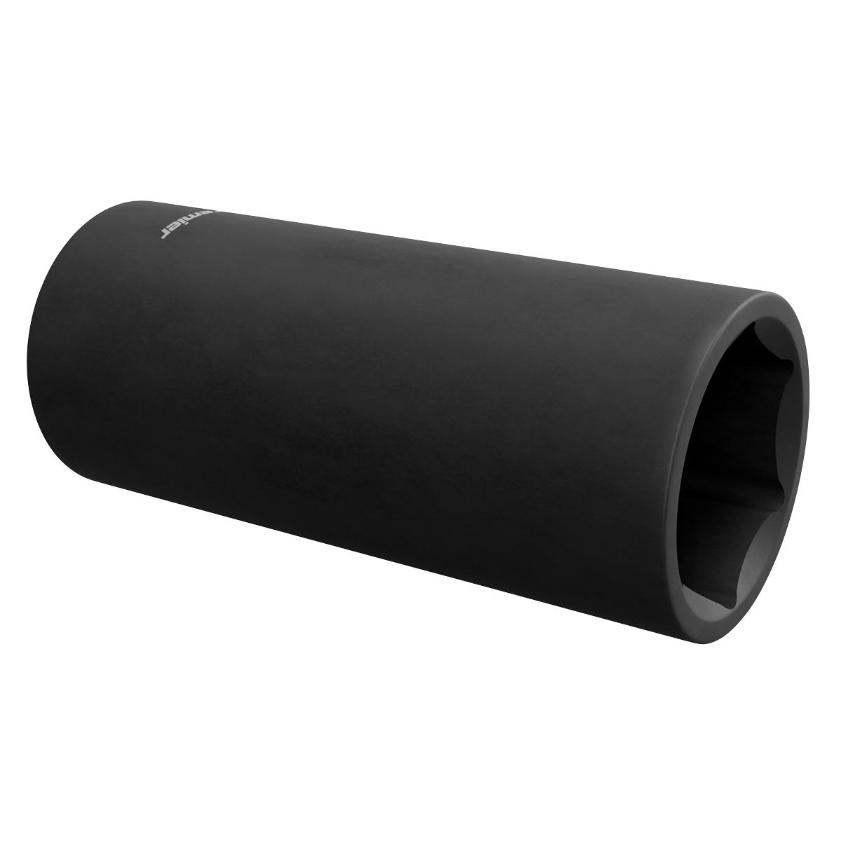 Sealey Impact Socket 24mm Deep 1/2" Square Drive Chrome Vanadium Black IS1224D